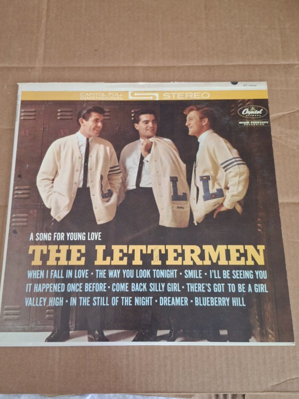 the letterman lp record